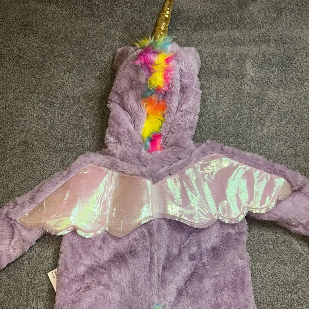 Kids Plush Purple Costume